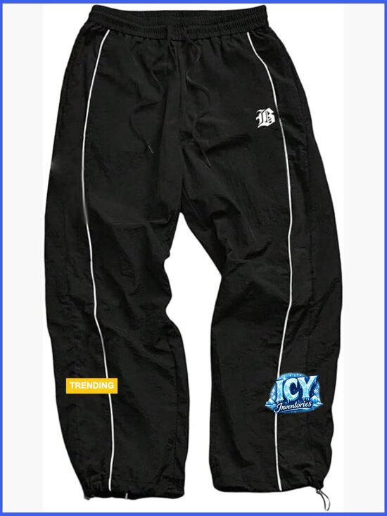 Other - Men's Graphic Workout Pants Drawstring Waist Fitness Trousers Loose Fit